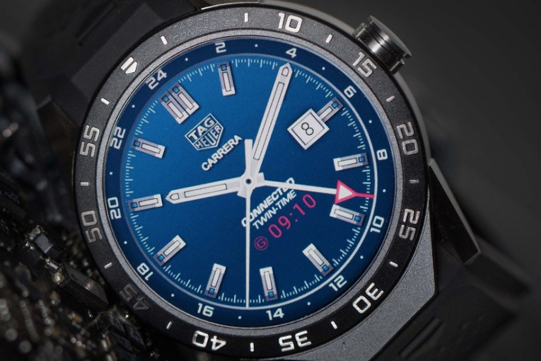 TAG Heuer Connected Watch Unveiled with Intel Inside and Powered by Android Wear