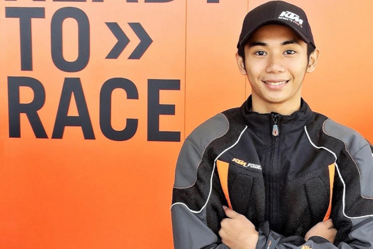 Ralph Kenneth Torres represents PH in KTM RC Cup Asia
