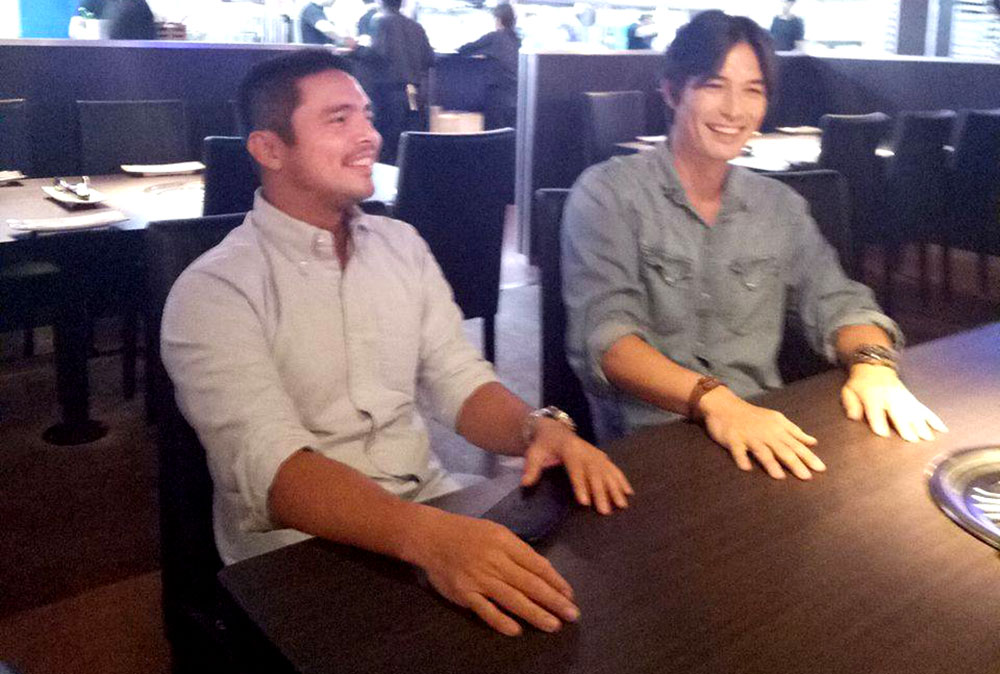 Marvin Agustin and Ricky Kim brings to the PH Korean BBQ Concept