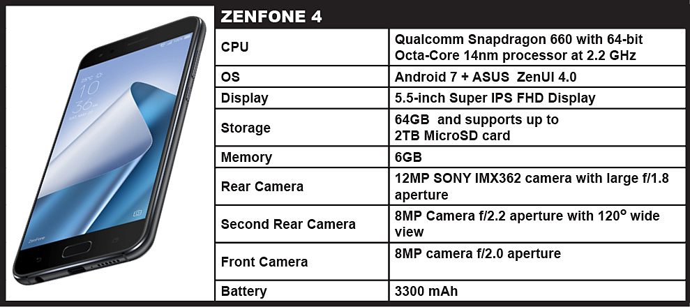 Zenfone 4 Selfie Pro2