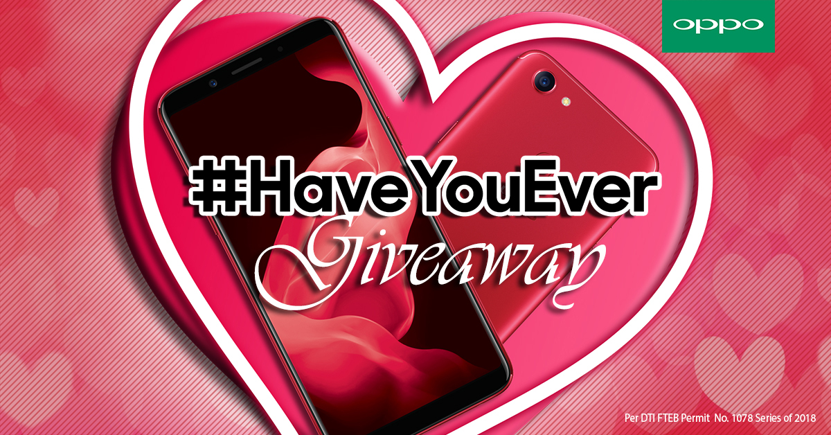 Unleash your hugot this Valentine’s Day with OPPO’s #HaveYouEver Promo