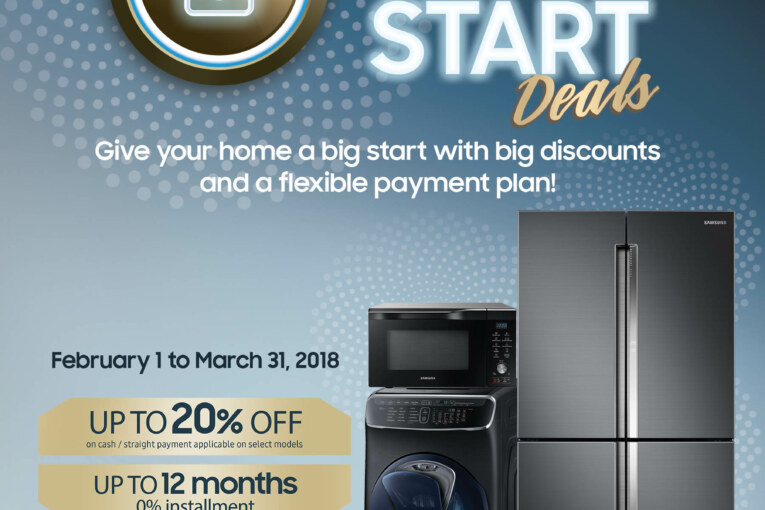 Great deals on premium Samsung Digital Appliances until March 31
