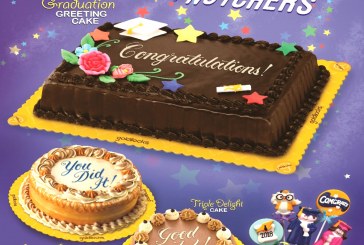 Goldilocks Graduation Themed Cakes now available!