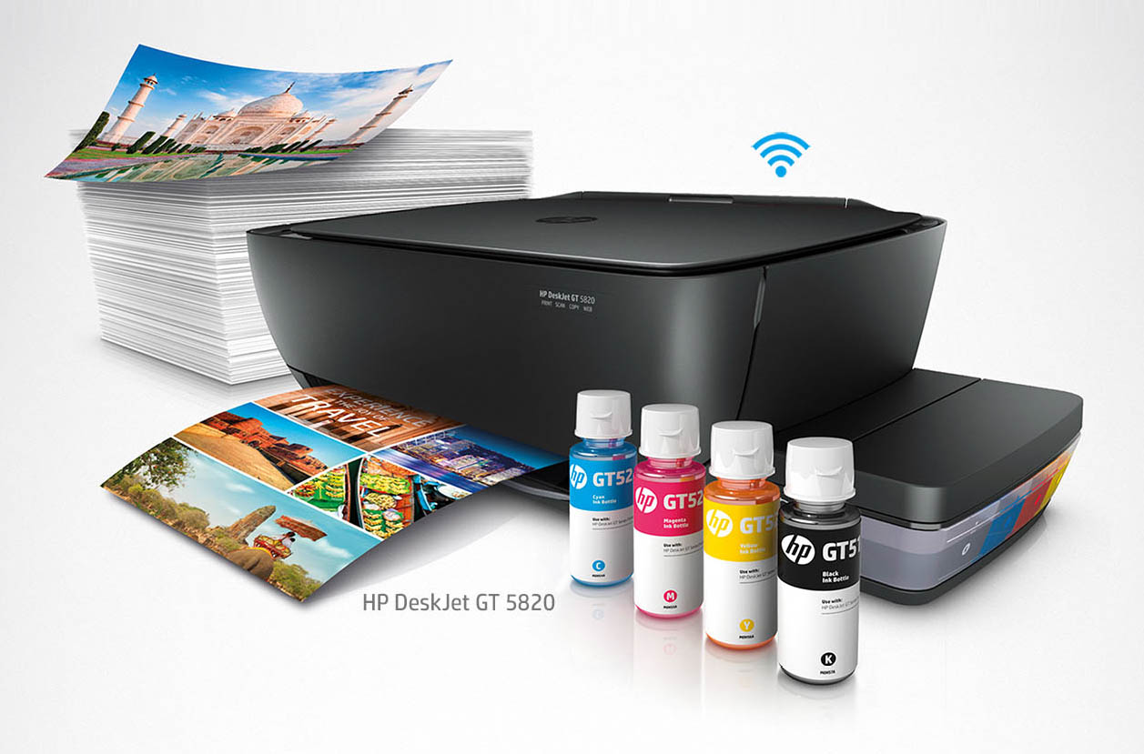 Get P1,000 discount and Free Ink Bottle in HP’s DeskJet GT All-In-One Printer promo