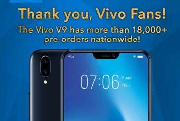 Vivo V9 gets over 18,000 pre-orders nationwide!