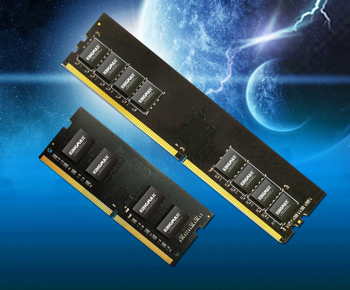 KINGMAX Introduces DDR4 2666MHz Memory Module for Easy System Upgrade