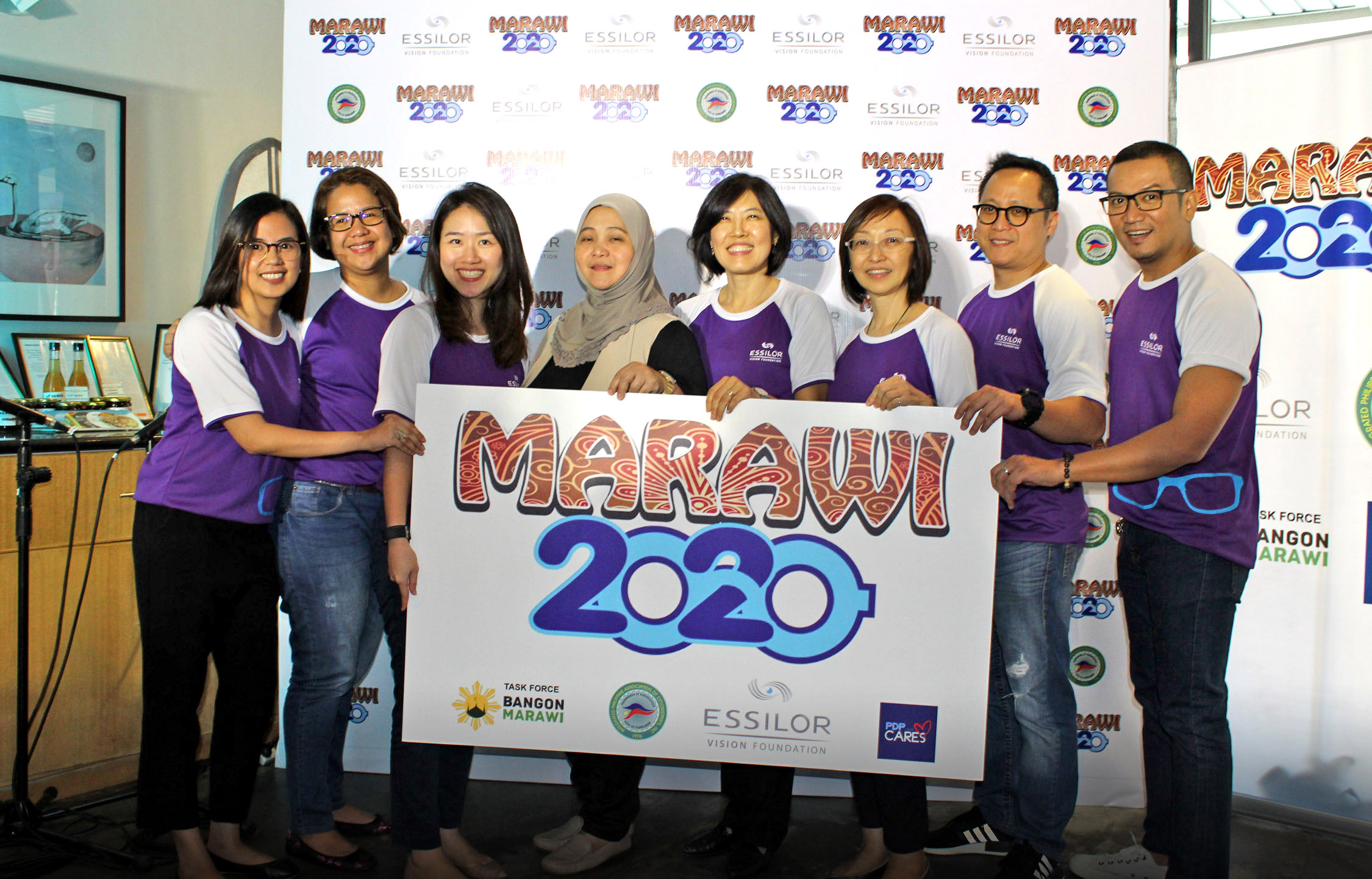 Essilor Vision Foundation launched Marawi 2020