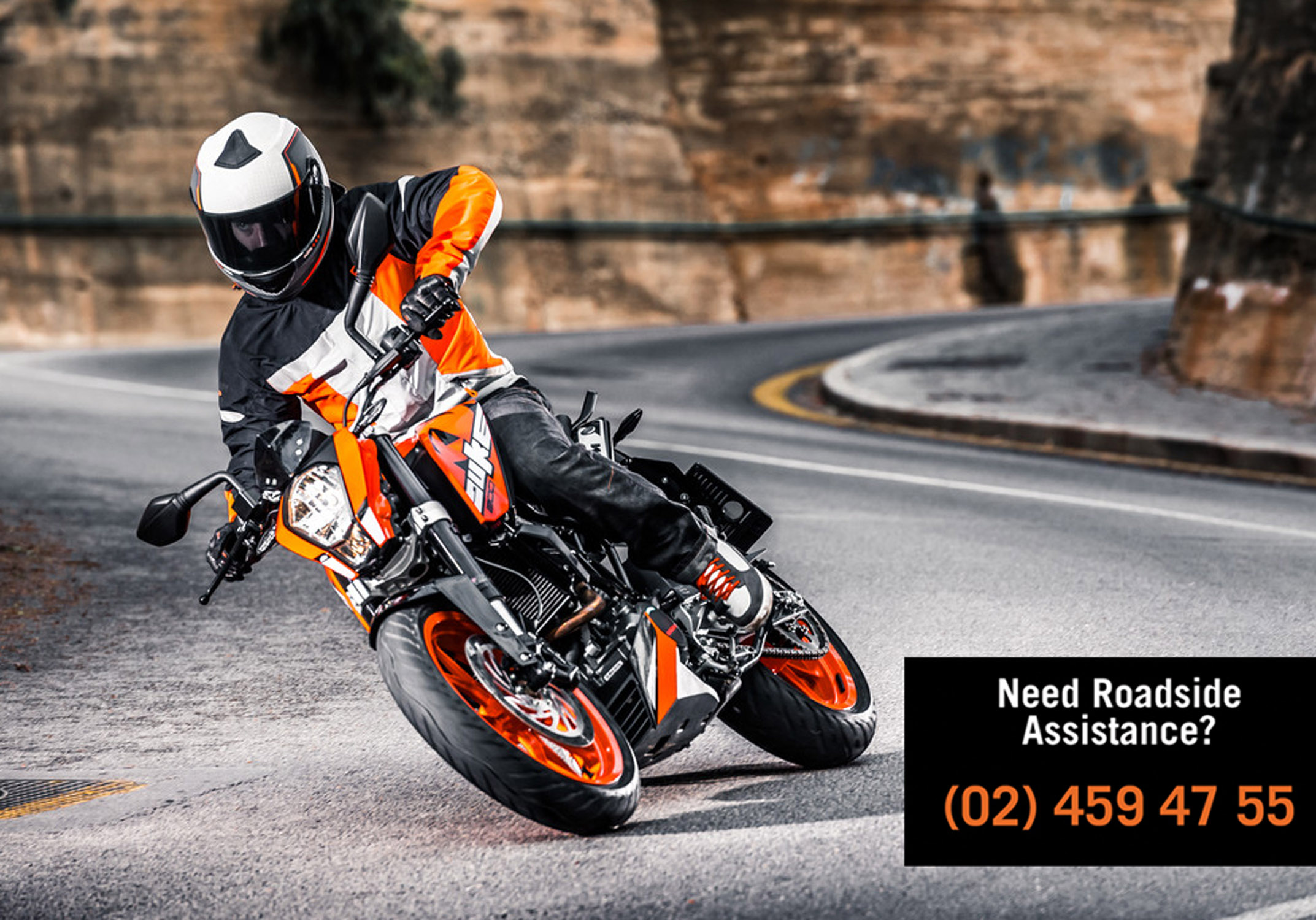 KTM Riders can now avail 24/7 Emergency Roadside Assistance