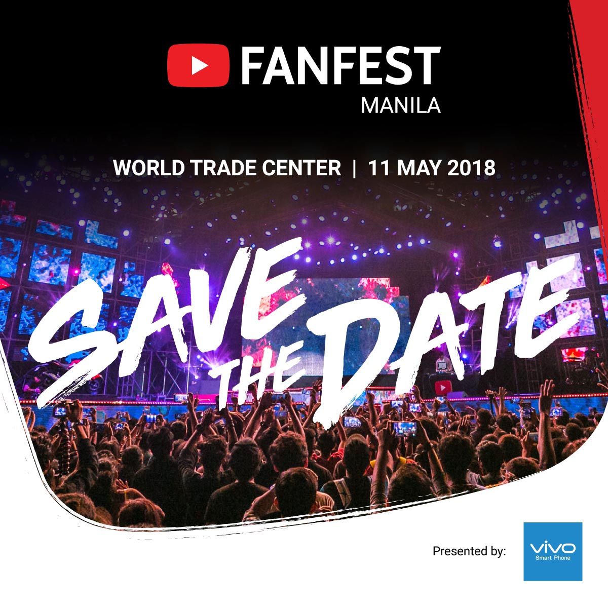 Vivo and YouTube collaborates to bring YouTube FanFest 2018 in Manila