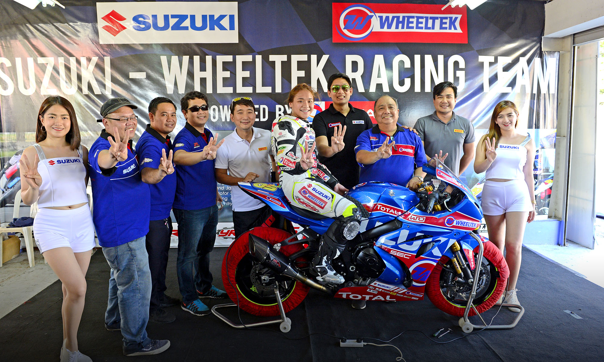 Suzuki-Wheeltek and VMan Racing Team dominates the racetrack