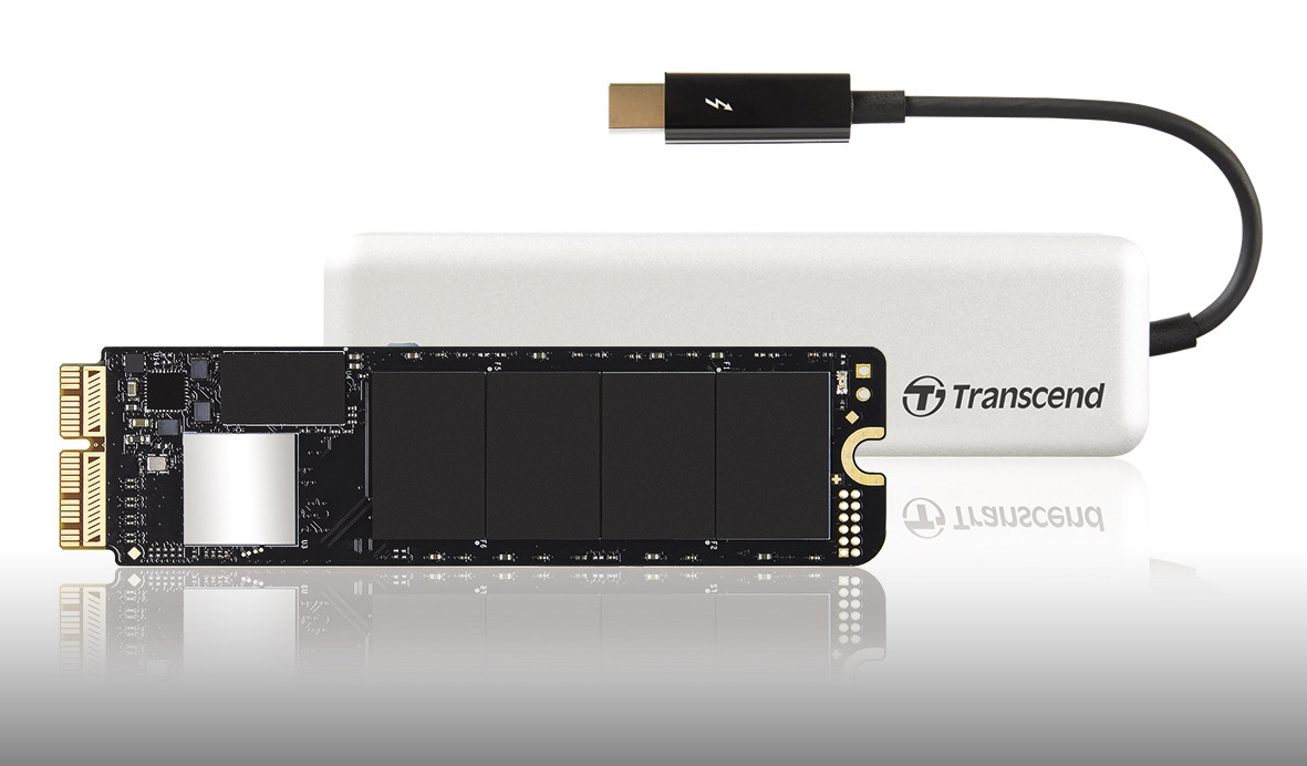 Transcend introduces JetDrive 855/850 PCIe NVMe SSD Upgrade Kit for Mac Computers