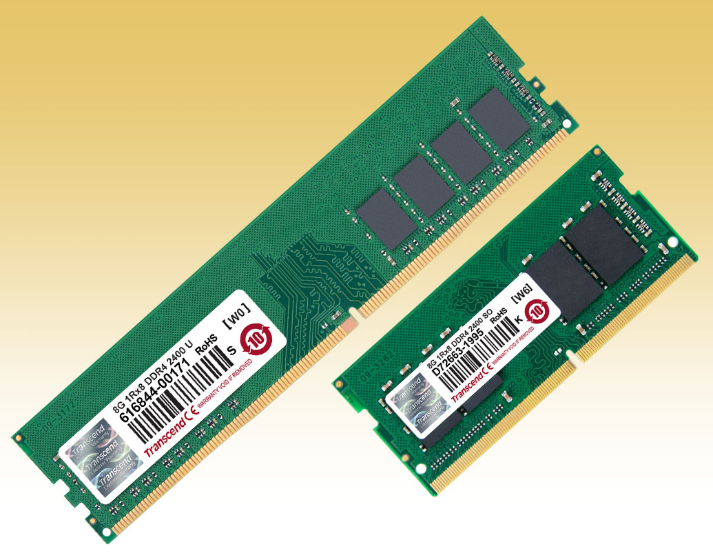 Transcend JetRam DDR4 Memory Module Series Now Available in the Philippines