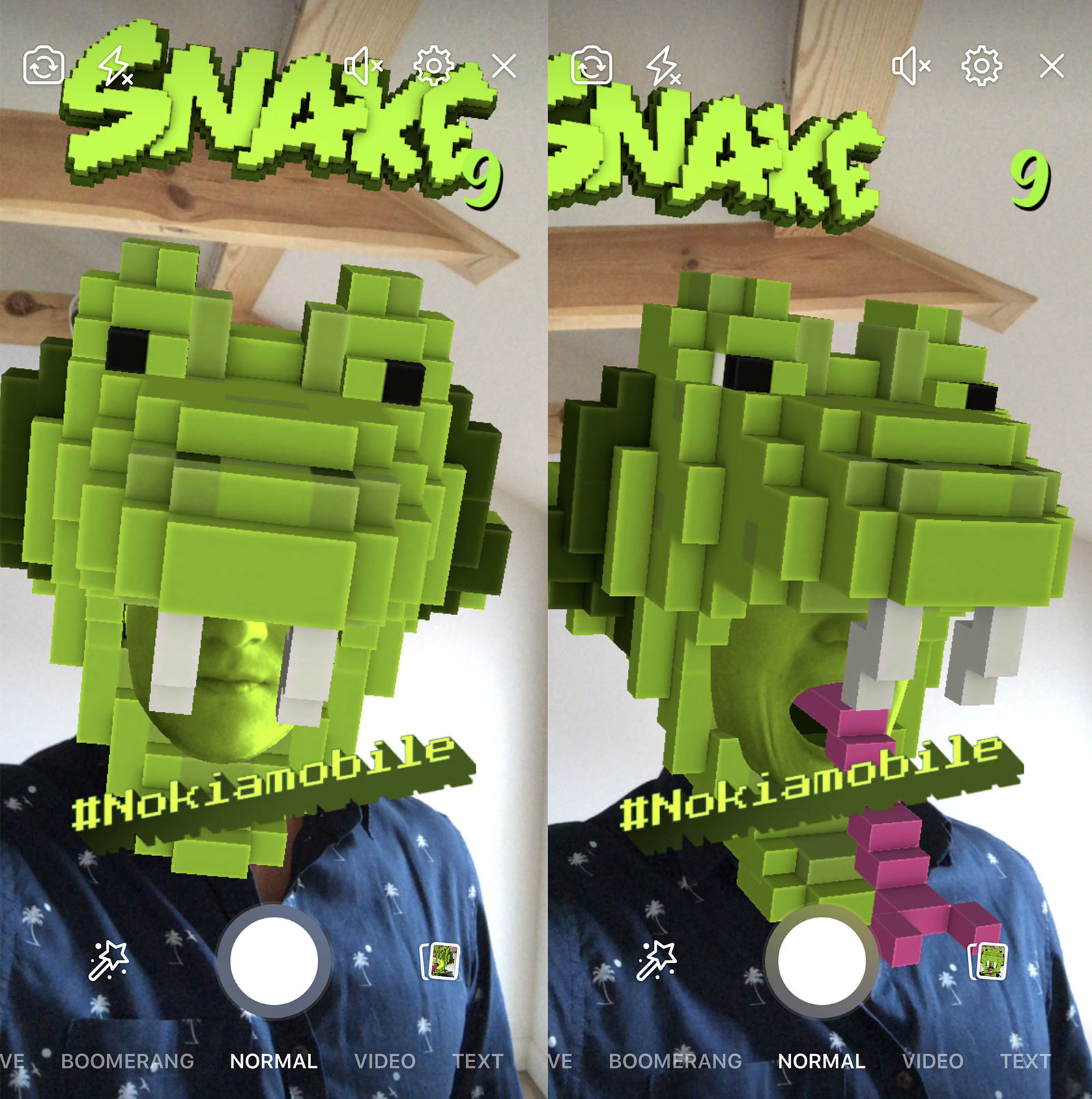HMD Global brings back Snake through Facebook AR feature
