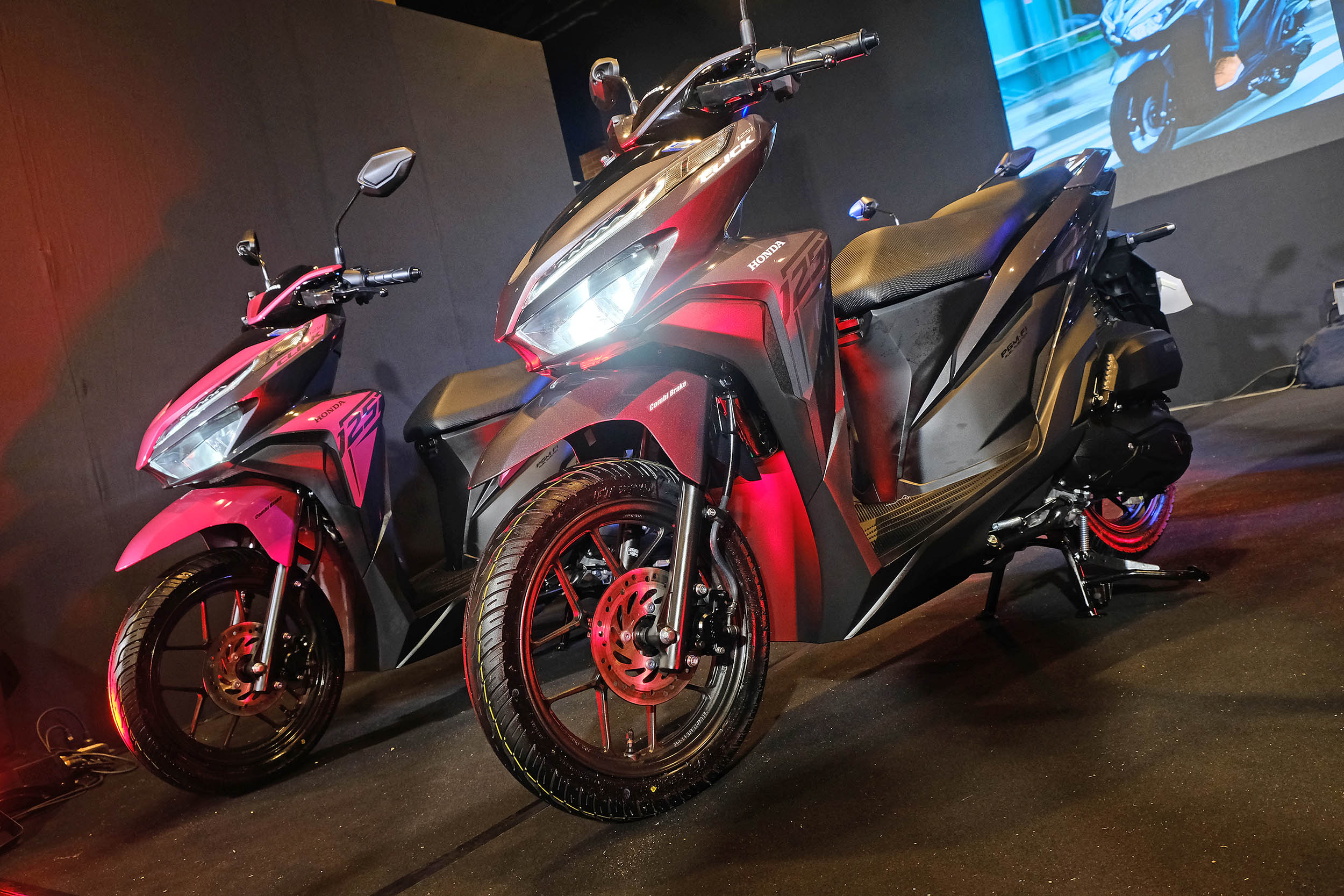Honda officially unveiled its game changing AT models: CLICK 125i and ...