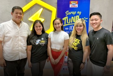 Mega Tuna introduces #SarapNgTUNAy Workout campaign together with Melissa Gohing