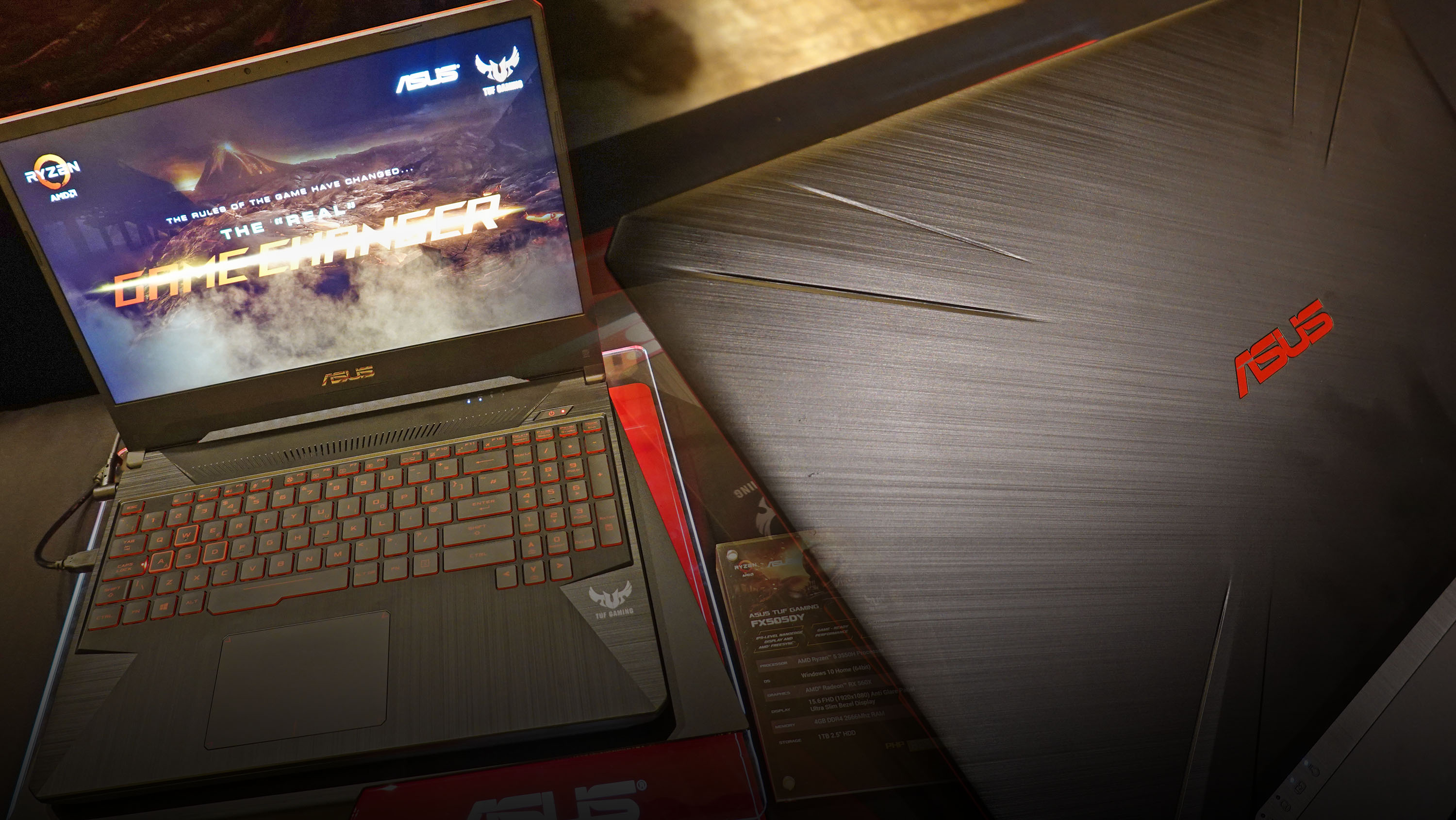 ASUS unveils TUF Gaming FX505DY/ X570ZD: A budget-friendly Ryzeon-powered gaming notebook