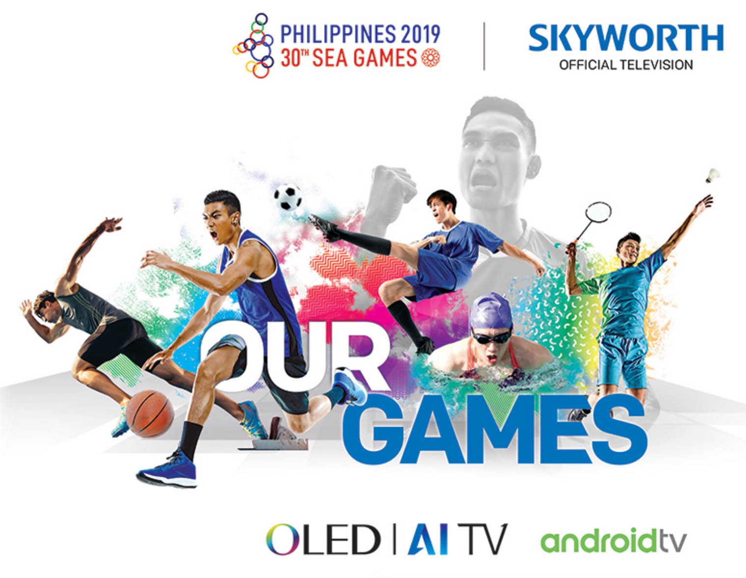 SKYWORTH official TV partner of the 30th SEA Games launches new promo for a front-row seat to the multi-sport event