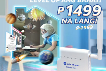 Globe at Home Prepaid WiFi now at P1499 only!