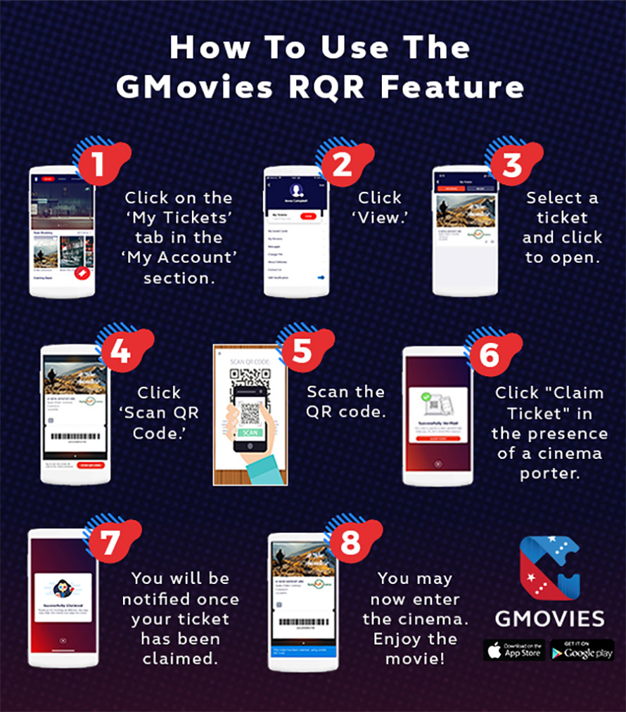 GMovies introduces reversed QR codes for hassle-free movie experience