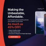 OnePlus smartphone are now made affordable at the Shopee 9.9 Super Shopping Sale