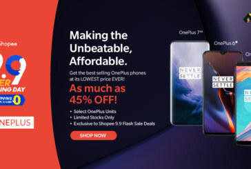 OnePlus smartphone are now made affordable at the Shopee 9.9 Super Shopping Sale