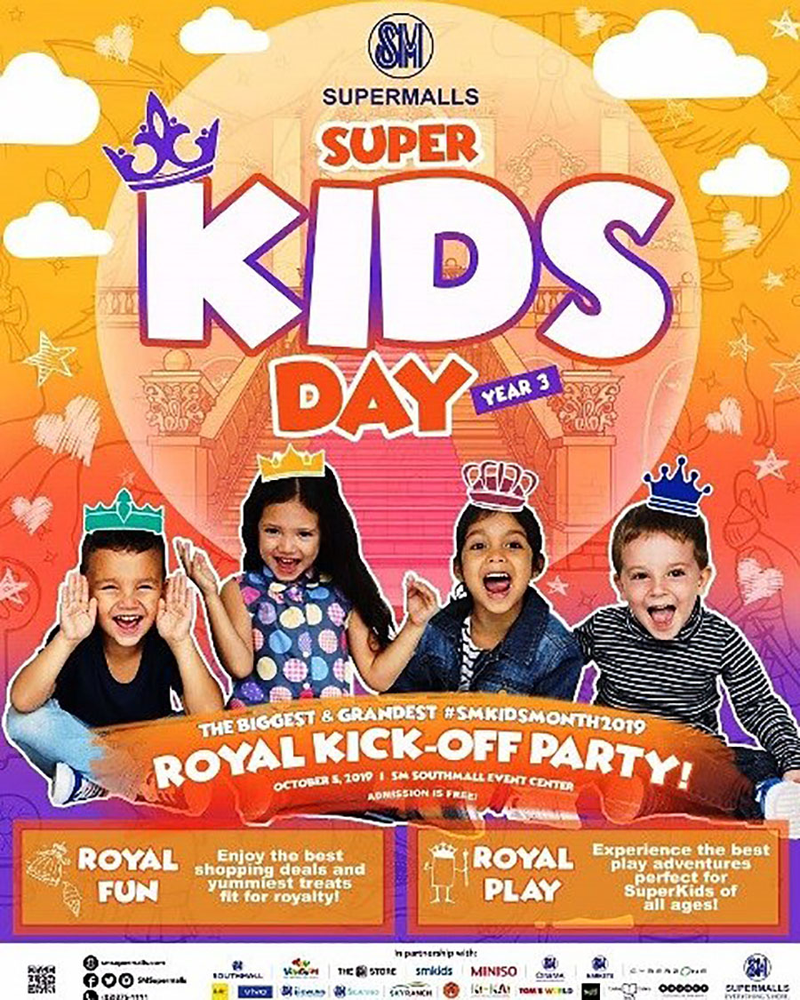 SM Super Kids Day Grand Launch on October 5th