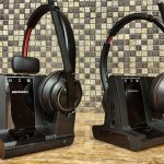 Poly introduces first enterprise DECT and Active Noise Cancelling wireless headsets the Savi 8220 and 8210