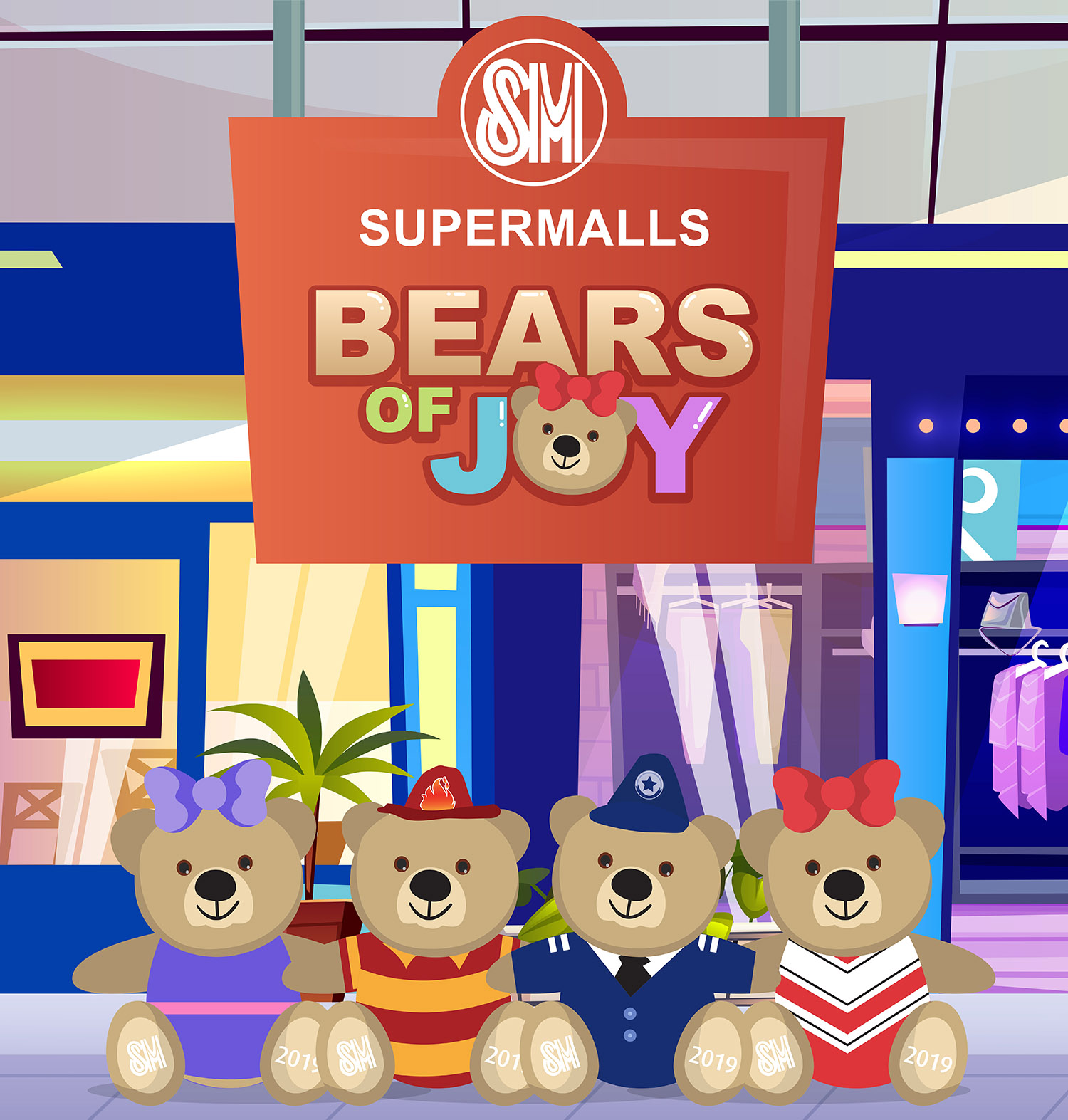 The SM Bears of Joy are out to play this Christmas!