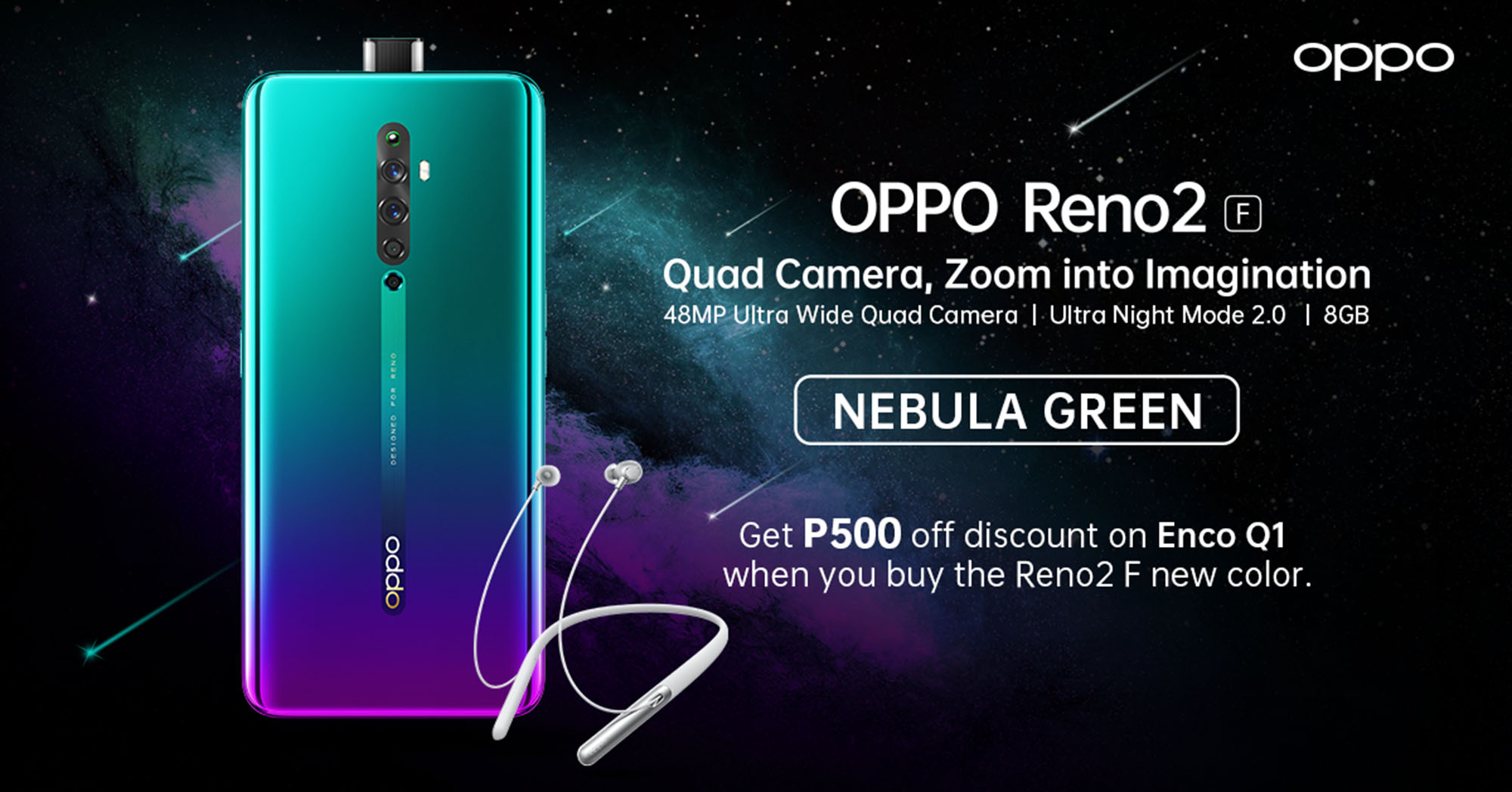 OPPO ushers in a new generation of the F Series beginning with the Reno2 F