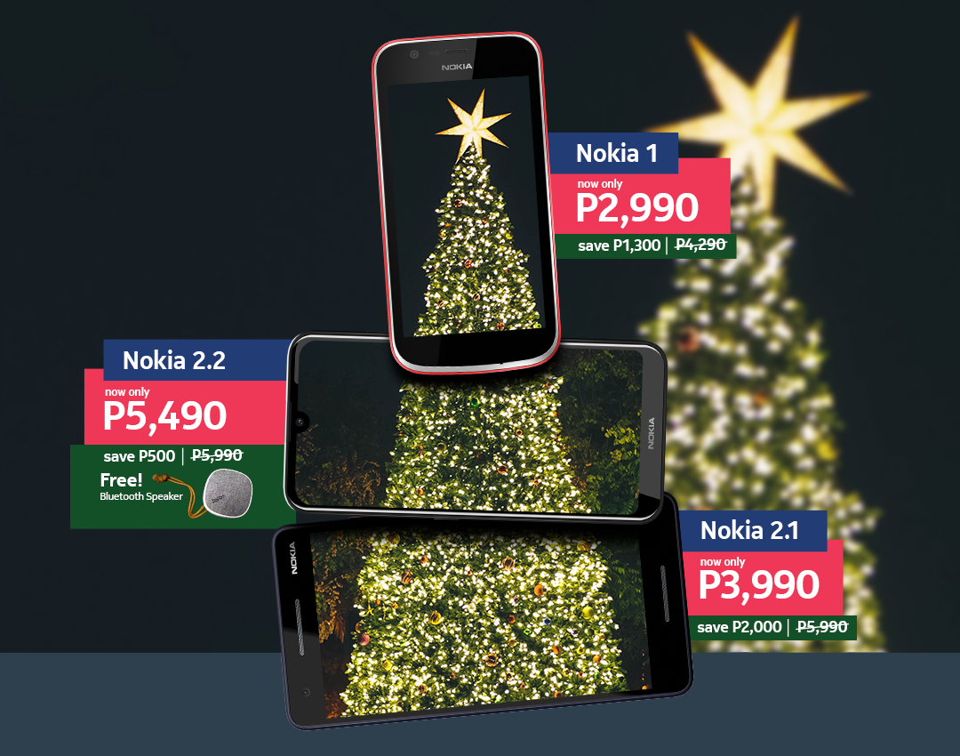 Nokia keeps getting better with the Oh, Christmas Three! holiday promo
