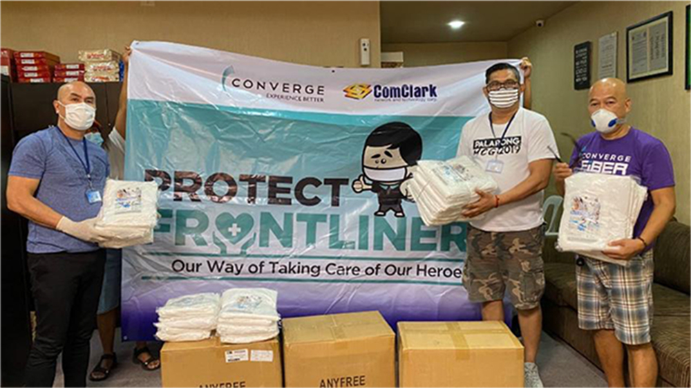 Converge ICT Helps Protect Frontliners
