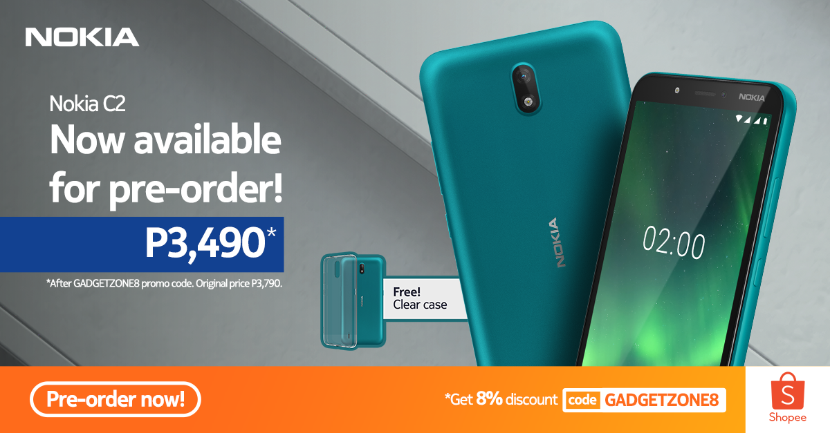 Nokia C2 gets exclusive pre-order promo on Shopee 6.6