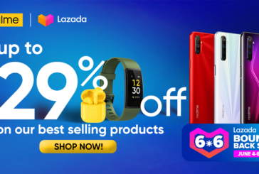 realme Philippines offers up to 29% discount at Lazada 6.6 Bounce Back Sale on June 5