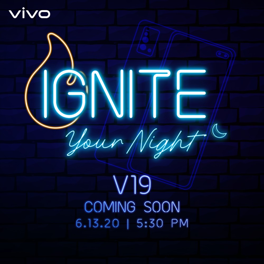 vivo V19 Neo unveiled on june 13 along with global endorsers for ‘ignite the night’ launch event