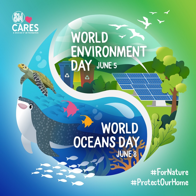 Philippines to raise awareness for World Environment Day and World Oceans Day