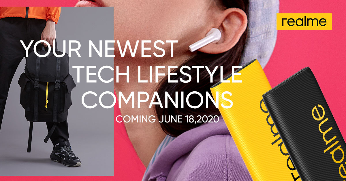 New realme Buds Air Neo, Powerbank 2 and Adventure Backpack set to launch on June 18