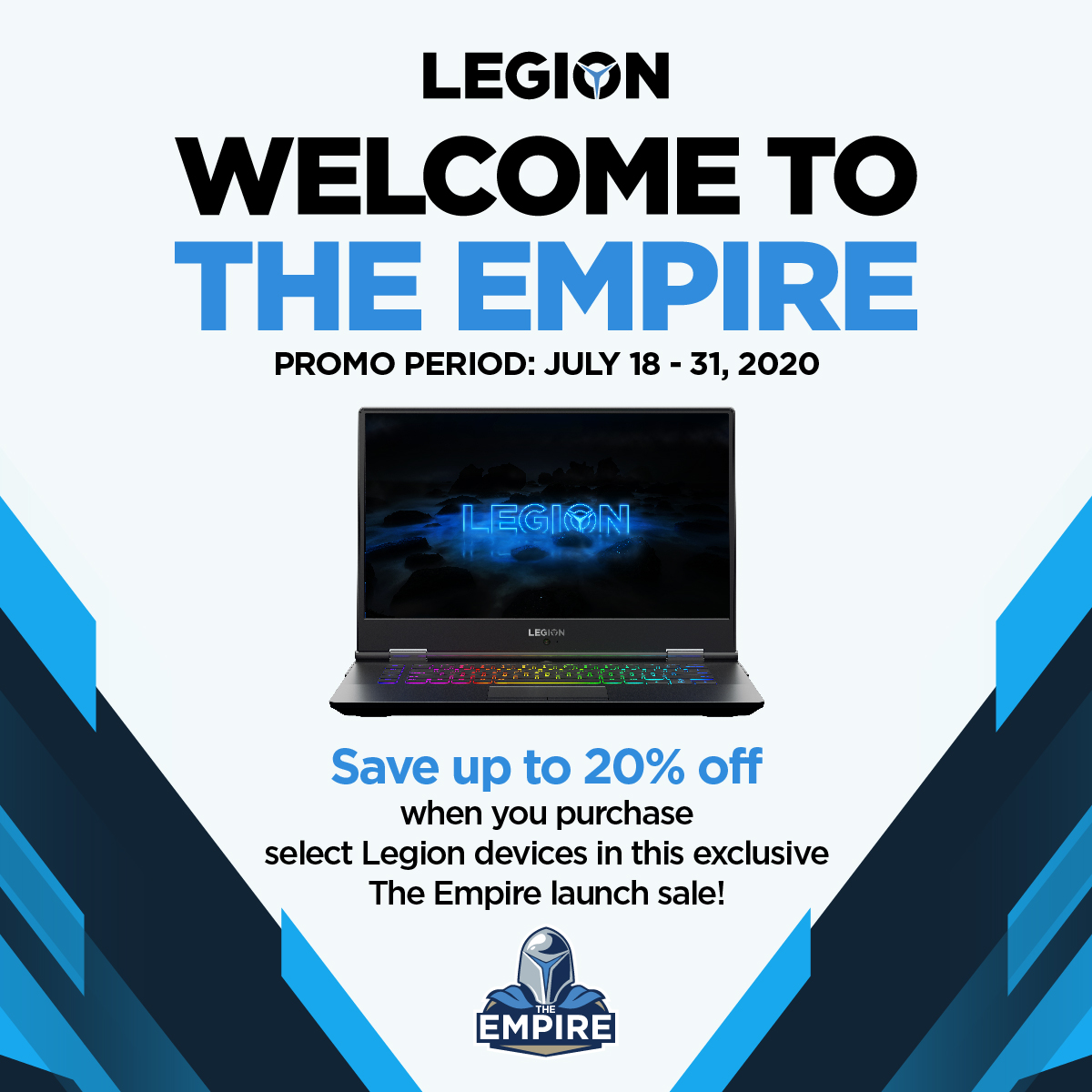 Lenovo Legion launches exclusive gaming community rewards program ‘The Empire’