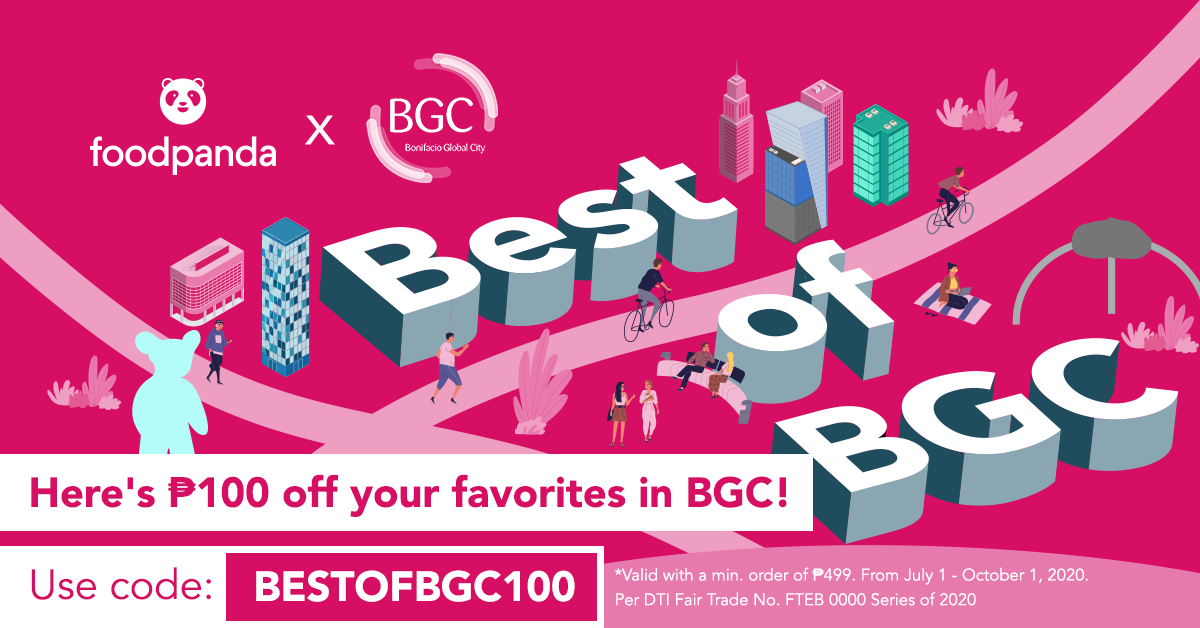 Indulge in the Best of BGC with exclusive dining deals from foodpanda