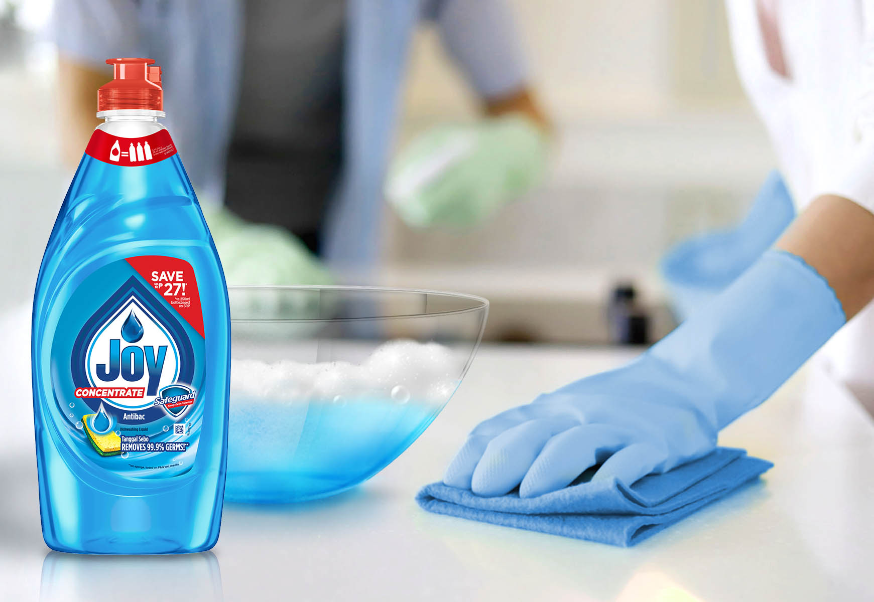 New research found some dishwashing liquids can be an effective home disinfectant