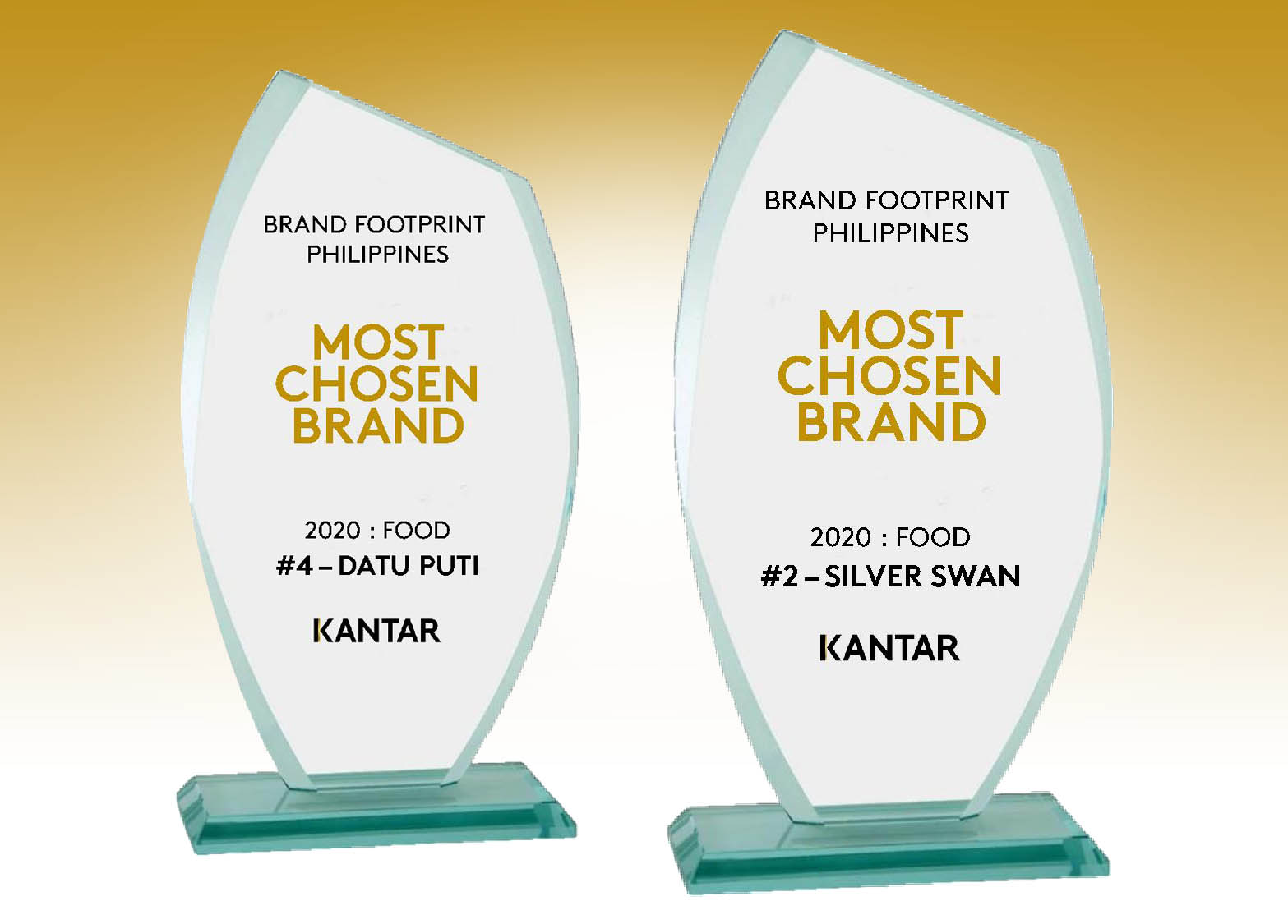 Datu Puti and Silver Swan still ranks as the Most Chosen Food Brands in 2019