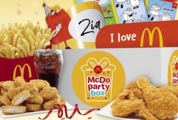 Celebrate hassle-free party with the new Mcdo Party Box plus party amenities included
