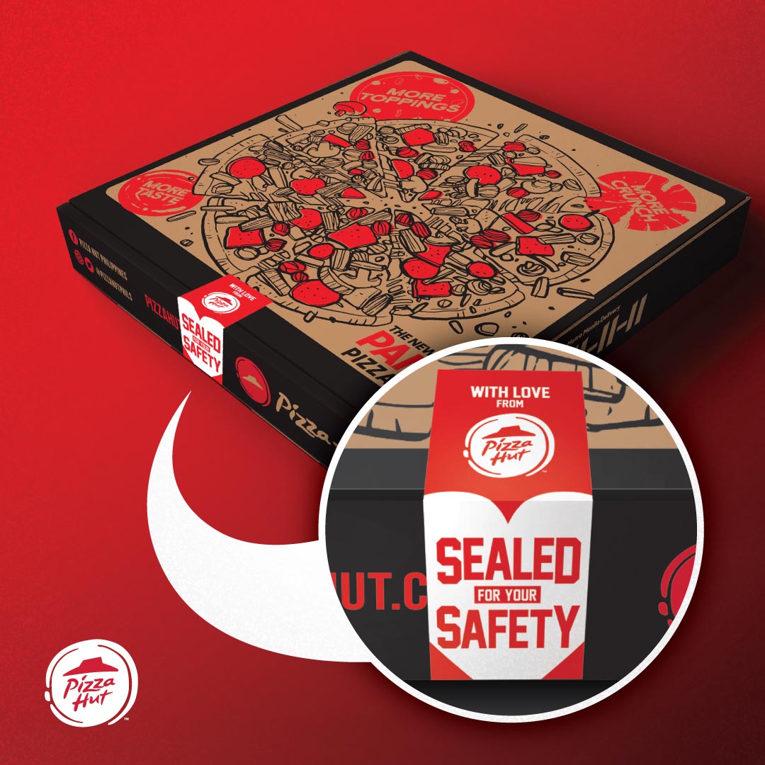 Pizza Hut strengthens worry-free delivery commitment with ‘Sealed for Safety’ stickers