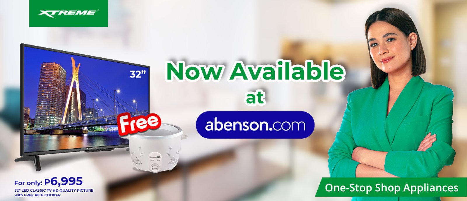 XTREME Appliances now available on ABENSON E-Commerce platform starting July 29