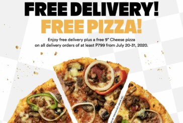 Enjoy free delivery and free pizza from Yellow Cab until end of July