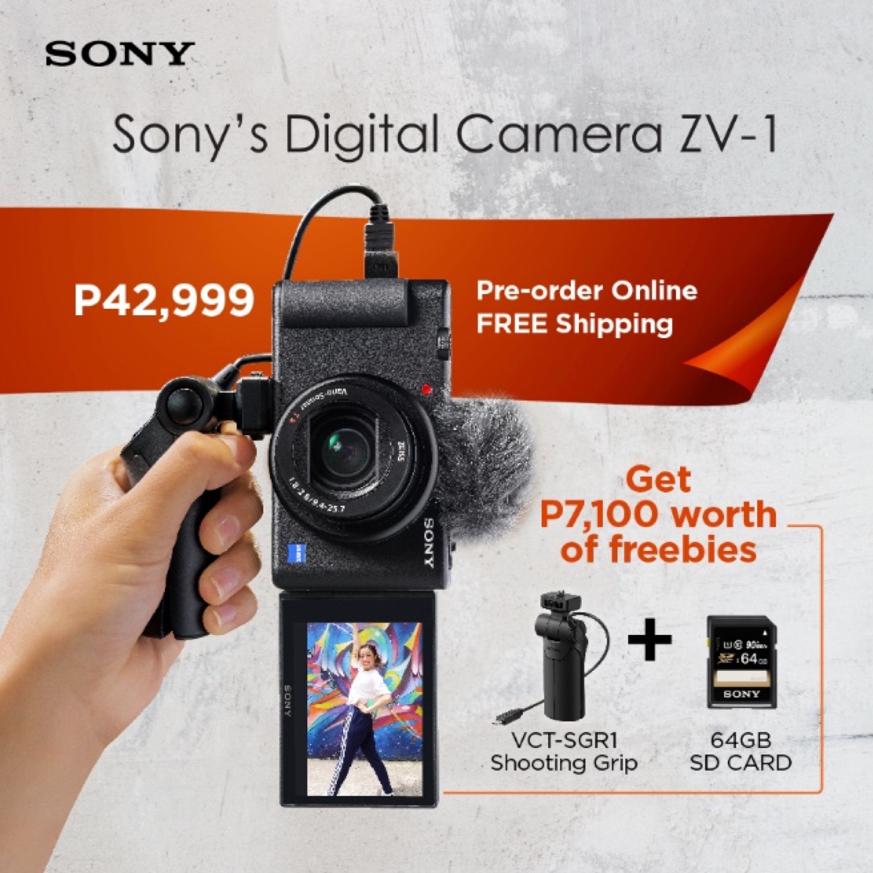 Sony’s Digital Camera ZV-1 pre-order promotion extended until July 26