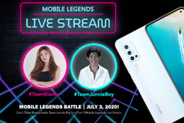 vivo Mobile Legends event hosts gaming face-off with Junnie Boy and Bianca Yao on July 3