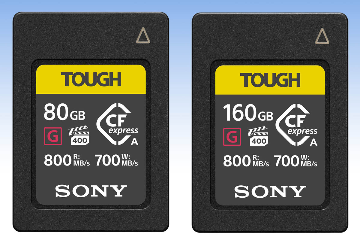 Sony announces World’s First CFexpress Type A memory card with high-speed performance and tough durability