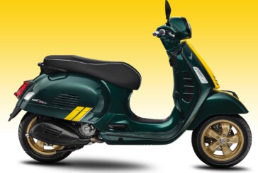 Ultimate elegant sport style lives on with the Vespa Racing Sixties