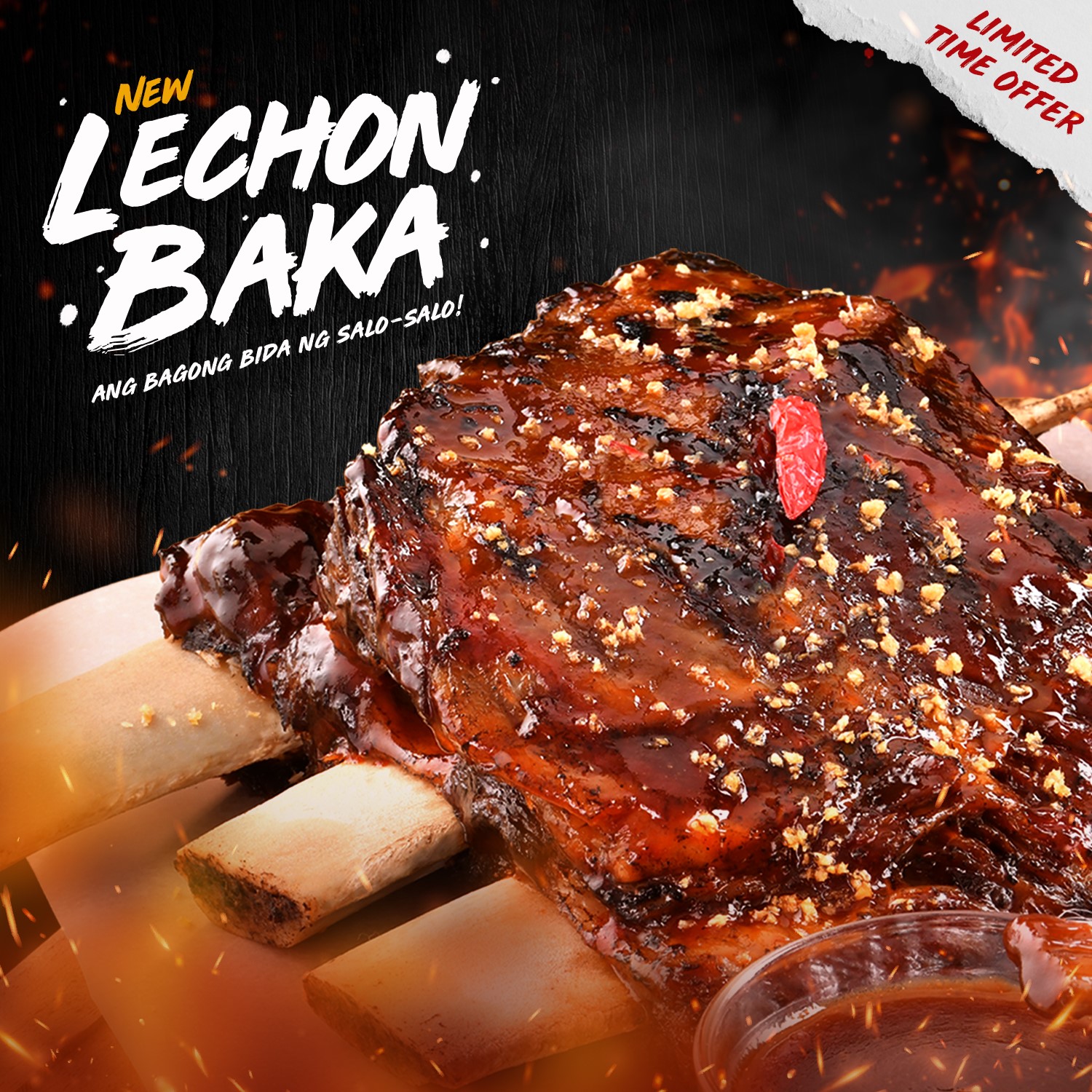 Enjoy 50% off on Kuya J Lechon Baka while it lasts