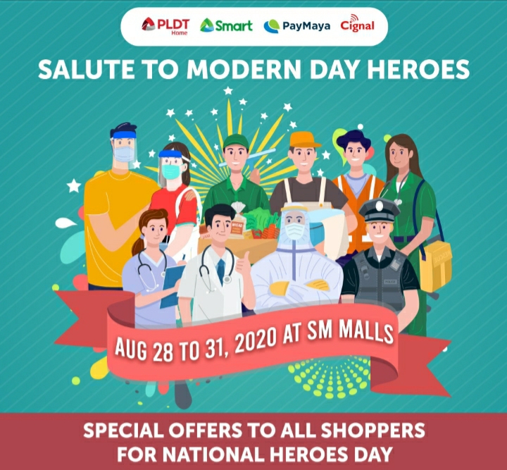 PLDT, Smart, Cignal, and PayMaya offer biggest discounts yet  on National Heroes Day weekend